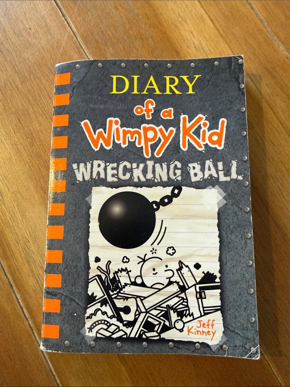 Diary of a Wimpy Kid: Wrecking Ball - Gray & Orange Kids Book